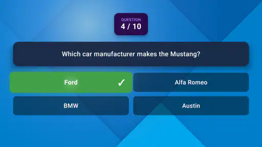 Couch Trivia Quiz party game screenshot