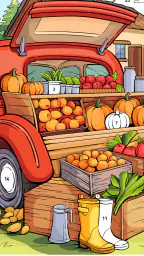 Country Farm Coloring Book screenshot