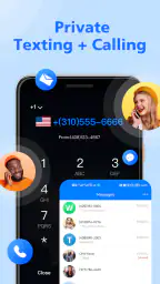 CoverMe - Second Phone Number screenshot