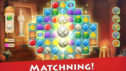 Cradle of Empires Match-3 Game screenshot