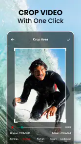 Crop, Cut & Trim Video Editor screenshot