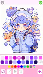 Cute Drawing : Anime Color Fan screenshot