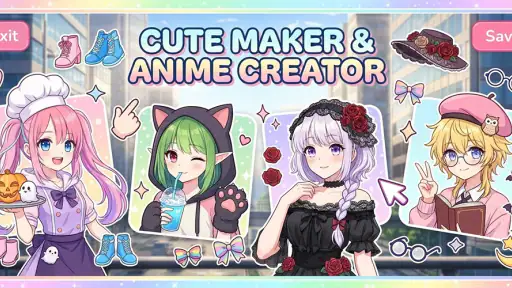 Cute Maker & Anime Creator screenshot