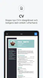 CVwizard: Skapa CV online AI screenshot