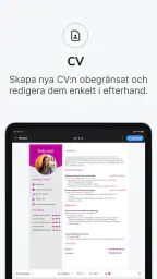 CVwizard: Skapa CV online AI screenshot