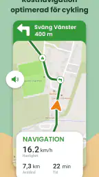 Cyclers: Cykelnavigation screenshot