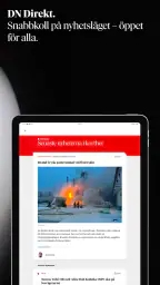 Dagens Nyheter screenshot