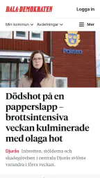 Dala-Demokraten screenshot