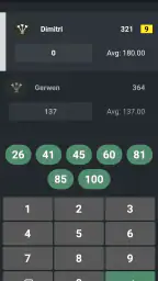DARTS Scoreboard 2026 screenshot