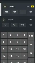 DARTS Scoreboard 2026 screenshot