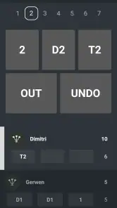 DARTS Scoreboard 2026 screenshot
