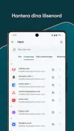 Dashlanes lösenordshanterare screenshot