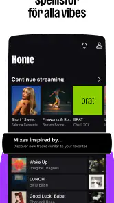 Deezer: musik och poddar screenshot