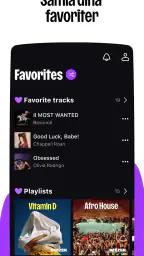 Deezer: musik och poddar screenshot