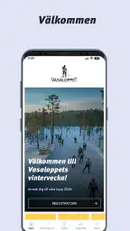 Den officiella Vasaloppsappen screenshot
