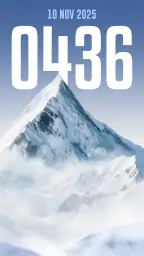 Depth Wallpapers & Live Clock screenshot
