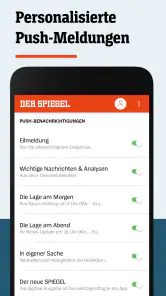 DER SPIEGEL - Nachrichten screenshot