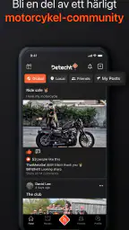 Detecht - Motorcykelapp & GPS screenshot