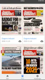 Di e-tidning - Dagens industri screenshot