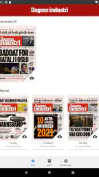 Di e-tidning - Dagens industri screenshot