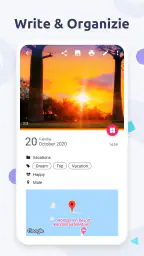 Diaro - Dagbok, tidskrift screenshot