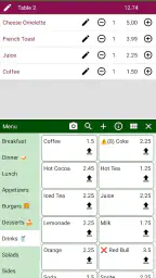 Didan POS: Café Restaurang screenshot