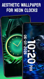 Digital klocka: Analoga klocka screenshot