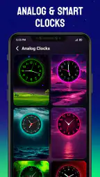 Digital klocka: Analoga klocka screenshot