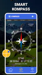 Digital kompass - GPS-kompass screenshot
