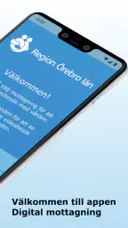 Digital mottagning screenshot