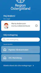 Din Vård Region Östergötland screenshot