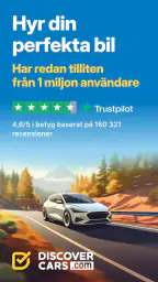 DiscoverCars.com -biluthyrning screenshot
