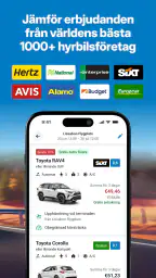 DiscoverCars.com -biluthyrning screenshot