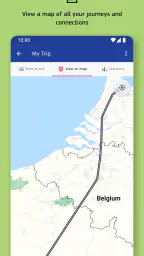 DiscoverEU Travel App screenshot