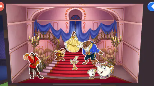 Disneys Färgläggningsvärld screenshot