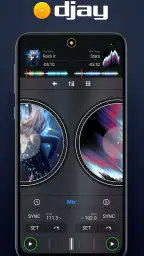 djay - DJ App & AI Mixer screenshot