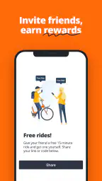 Donkey Republic Bike share screenshot