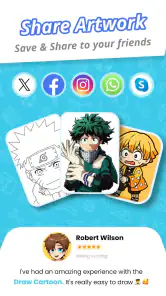 Draw Cartoon - AR Sketch App screenshot