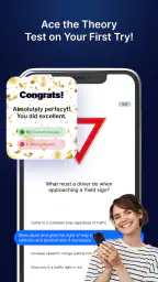 Driving Theory Test－Radar HUD screenshot