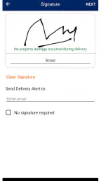 DSV DELIVERY screenshot