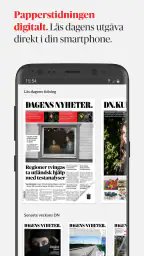 e-DN - den digitala tidningen  screenshot