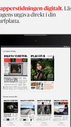 e-DN - den digitala tidningen  screenshot