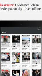e-DN - den digitala tidningen  screenshot