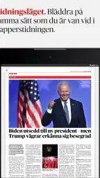 e-DN - den digitala tidningen  screenshot