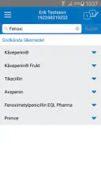 e-Förskrivning screenshot