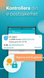 E-post Aqua Mail: Snabb, Säker screenshot