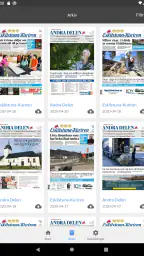 E-tidning Eskilstuna Kuriren screenshot