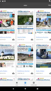 E-tidning Eskilstuna Kuriren screenshot
