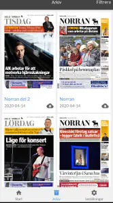 E-tidning Norran screenshot