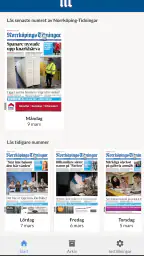 E-tidning NT screenshot